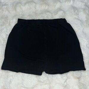 Pretty little thing basic black shorts
